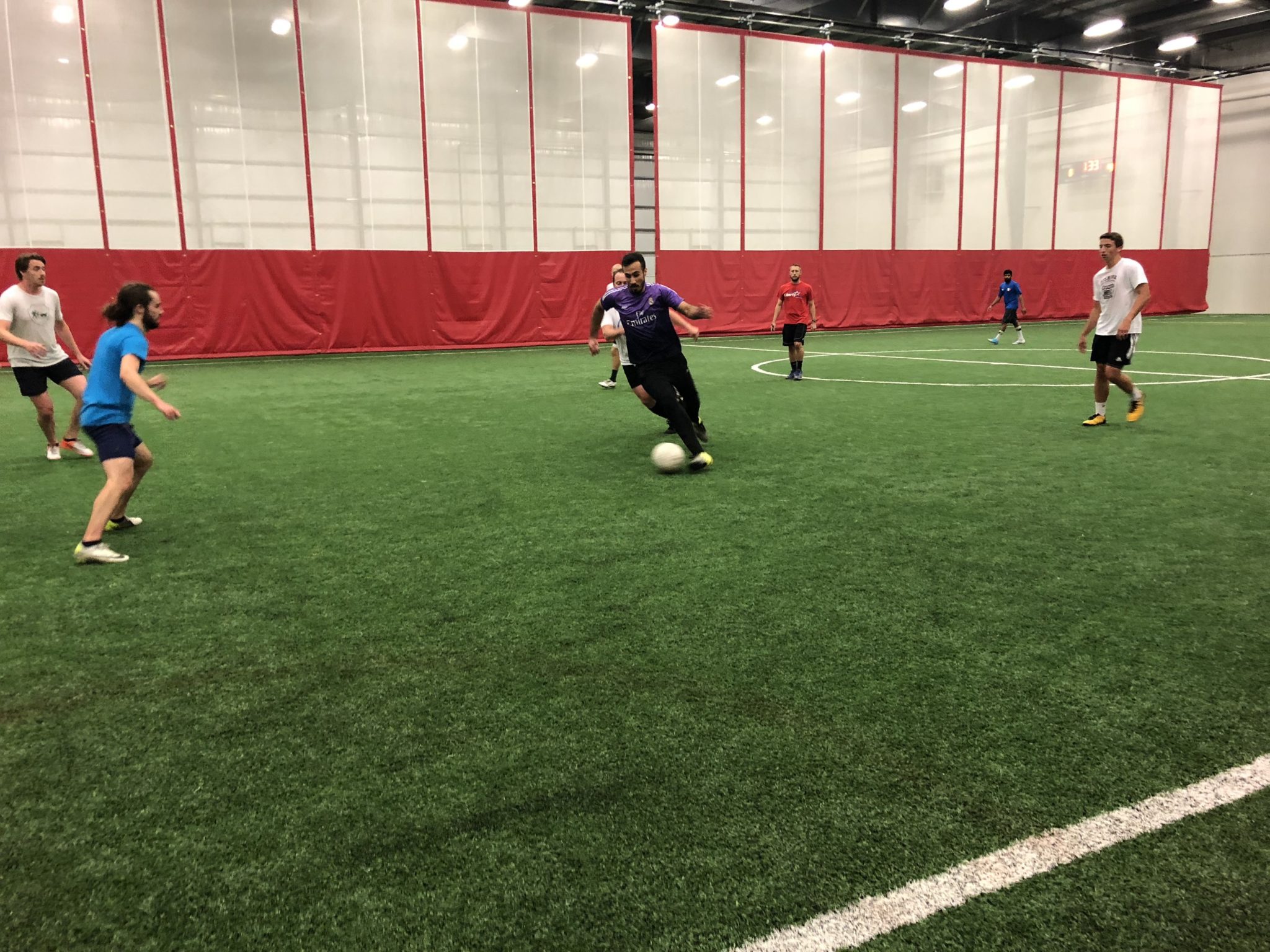 winter indoor youth soccer near me